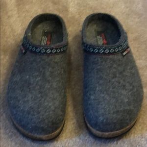 Ladies or Men’s Haflinger wool clogs/slippers